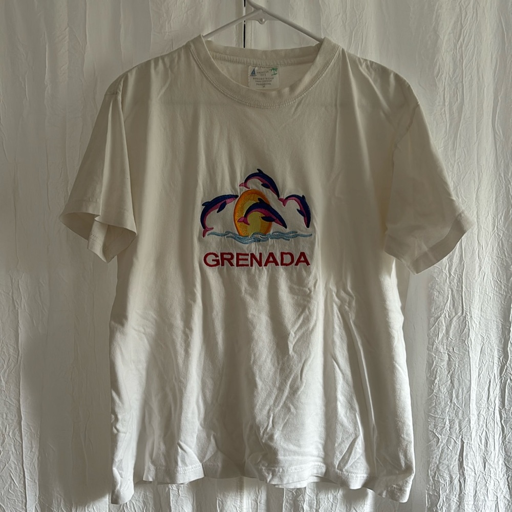 Vintage Dolphin Tee, size medium